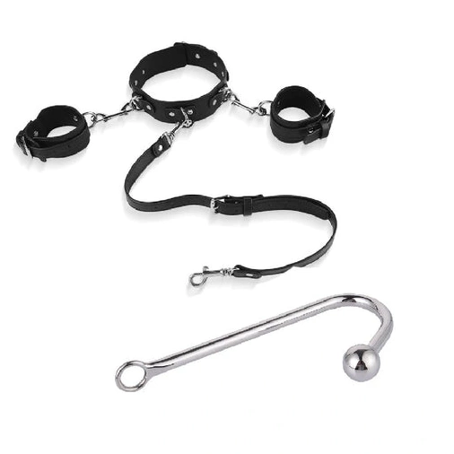 with Collar Cuffs Beaded Anal 5334 Elegant and Hook 0708